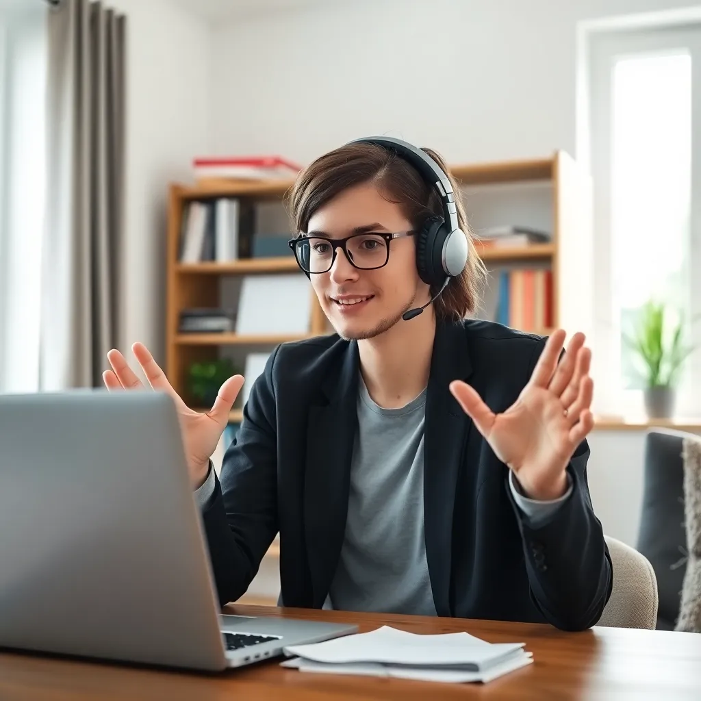 Manager die digitale transformatie leidt op kantoor