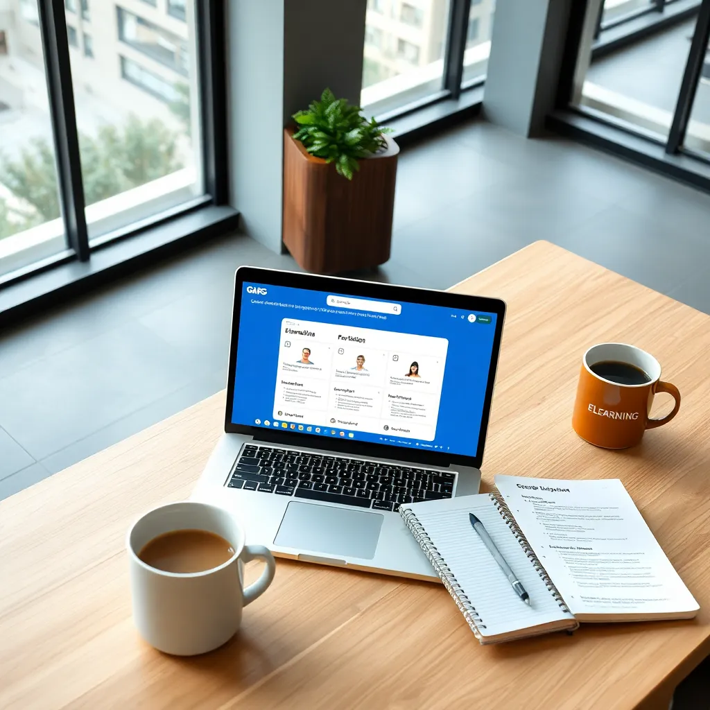 Professional die online lessen volgt